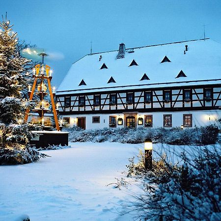 Hotel Folklorehof Chemnitz Exterior photo